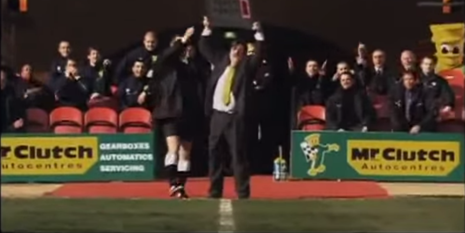 Mike Bassett England Manager is the original, English Ted Lasso