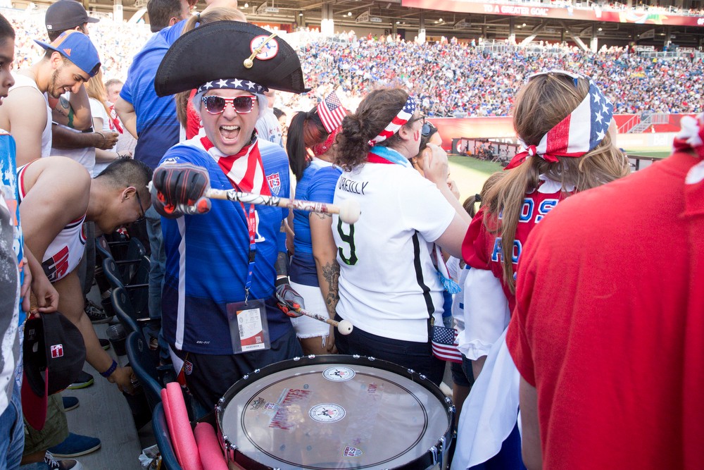 The USA v Sweden match in Winnipeg, Canada on Friday, June 12th, 2015. Photos by Jasmin Shah.