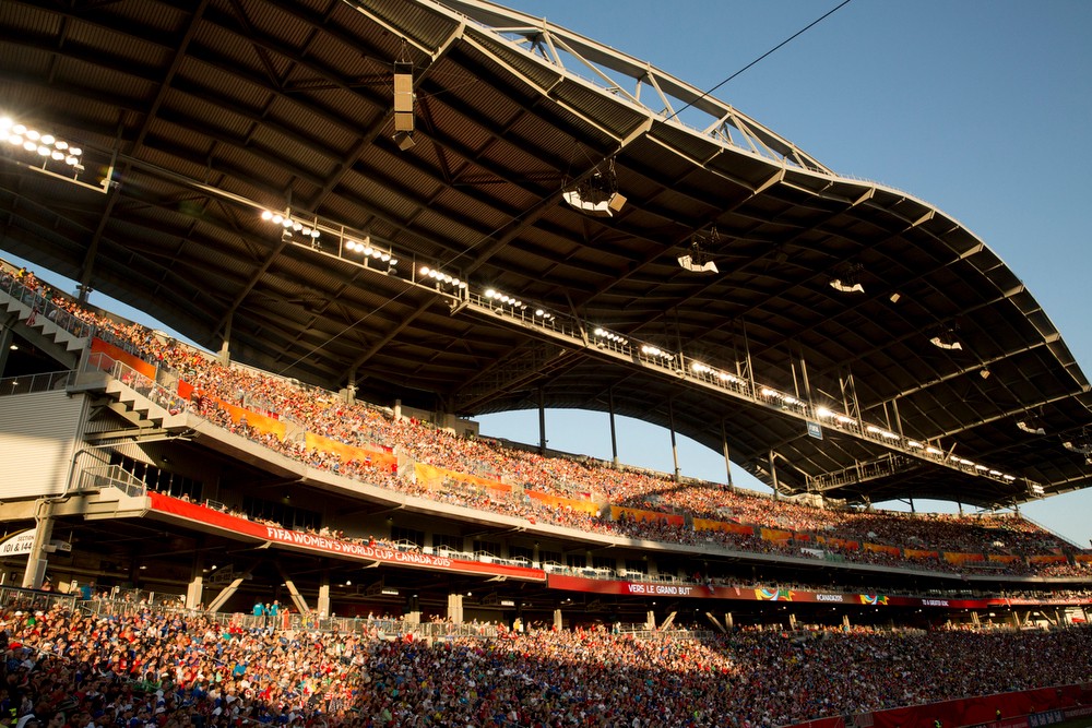 The USA v Sweden match in Winnipeg, Canada on Friday, June 12th, 2015. Photos by Jasmin Shah.