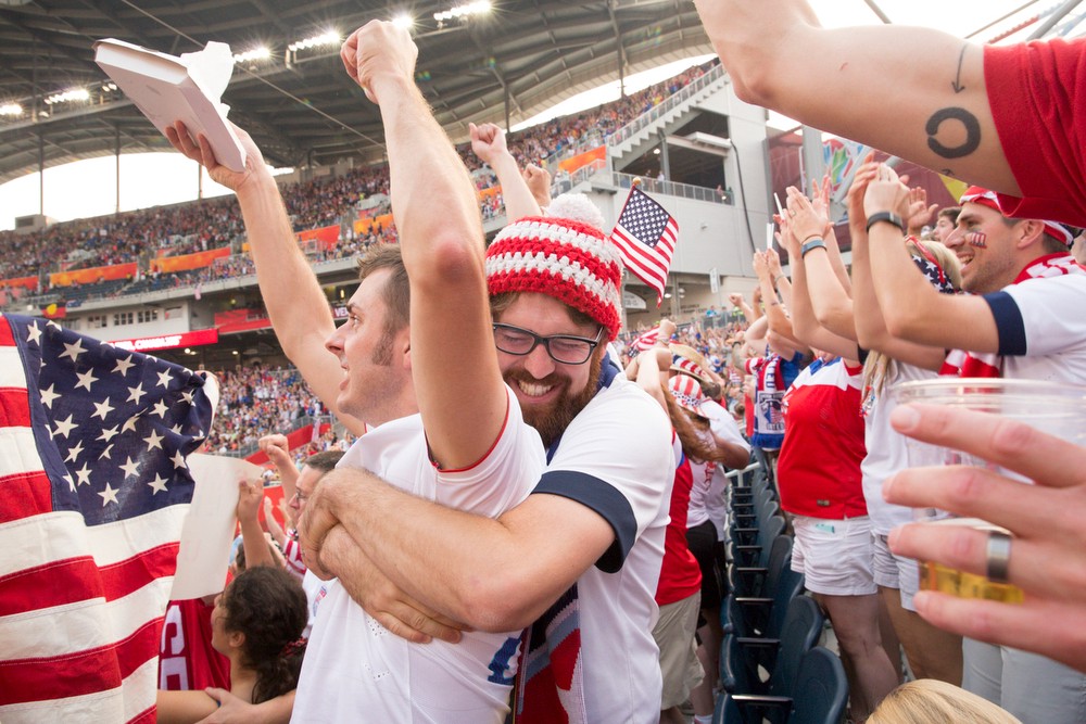 The USA v Australia match in Winnipeg, Canada on Monday, June 8th, 2015. Photos by Jasmin Shah.