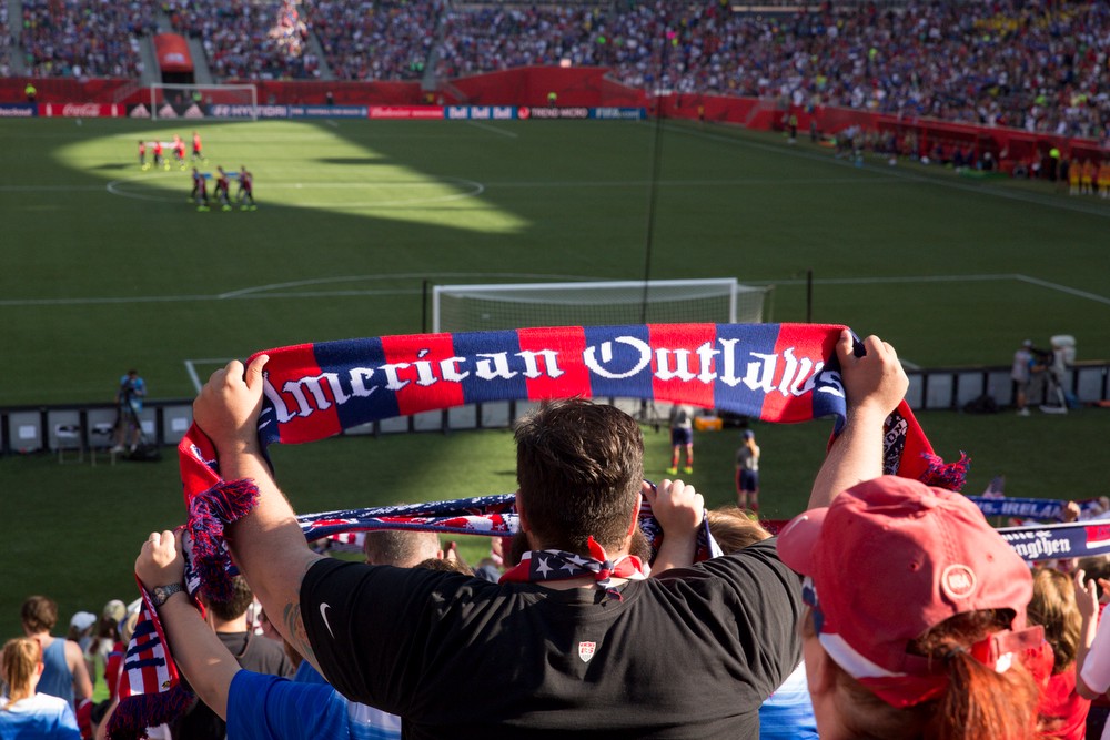 The USA v Sweden match in Winnipeg, Canada on Friday, June 12th, 2015. Photos by Jasmin Shah.