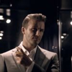 Pictures of footballers euphorically spraying themselves with cologne