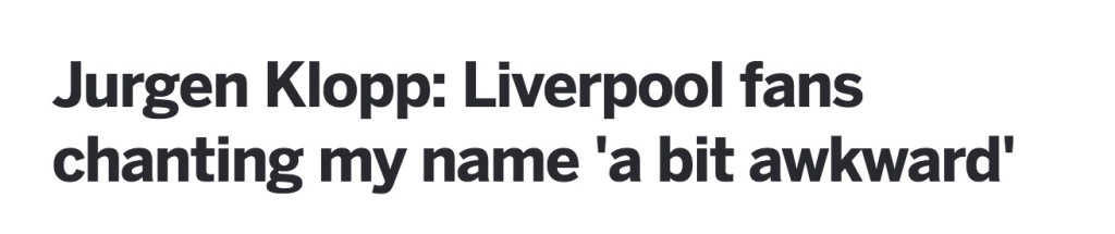 kloppheadline