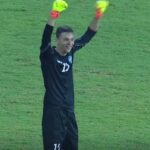 Uzbekistan keeper scores from his own box thanks to North Korea keeper’s living nightmare