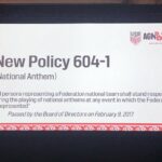 USSF to require players and staff to stand for national anthem or else…something, maybe