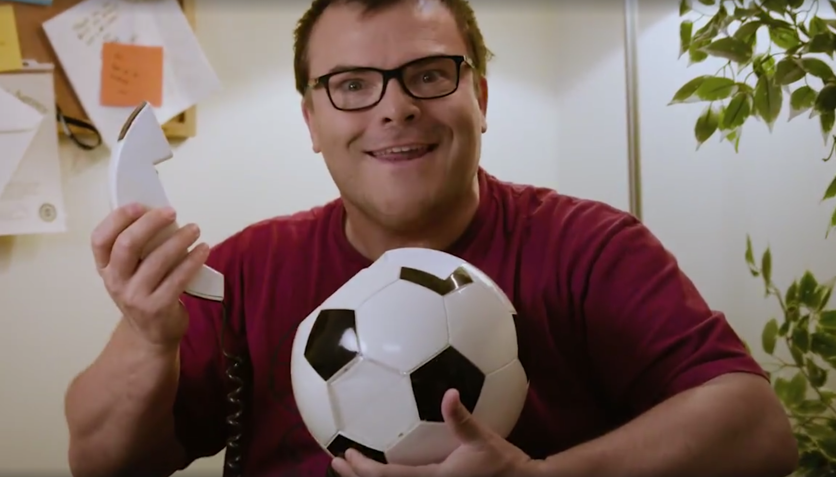 jack black soccer ball phone whatahowler