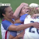 U.S. women score three goals in nine minutes to beat Brazil