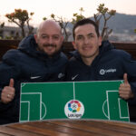 Two fans of rival clubs show the world how football can inspire, unify, and transcend sight or sound